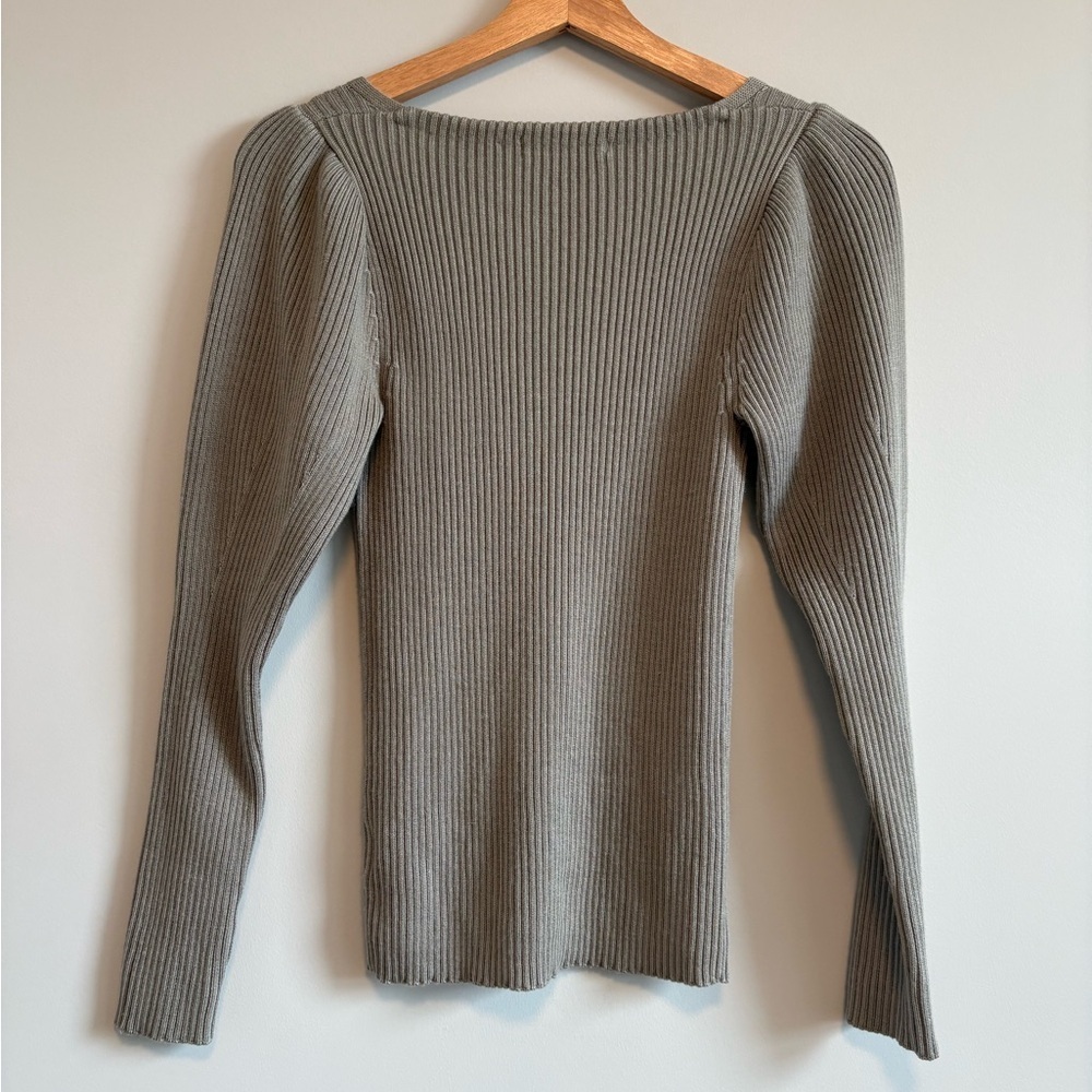 Snidel V-Neck Ribbed Sweater | Size Small - Picture 6 of 8